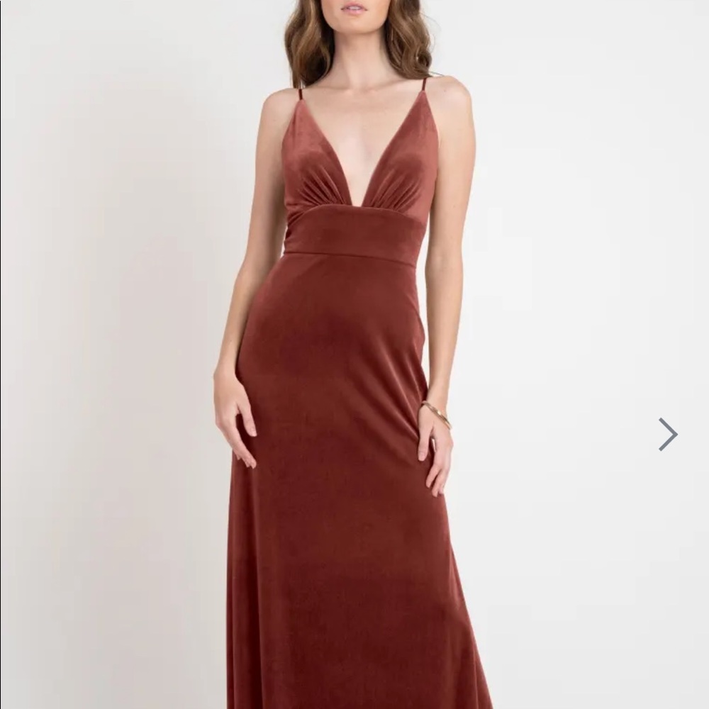 Jenny Yoo Madden Bridesmaid Dress in English Rose